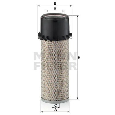 MANN FILTER Vzduchový filtr C 14 190 – Hledejceny.cz