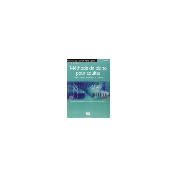 Kniha MeThode De Piano Pour Adultes Vol. 2 - LecOns, Solos, Technique Et TheOrieBook