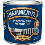 Akzo Nobel Hammerite přímo na rez antikorozní barva hladká bílá, 0,25L – HobbyKompas.cz