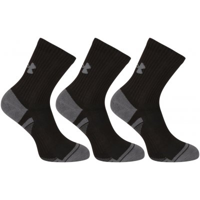 Under Armour ponožky Performance Cotton 3p Qtr black Černá – Hledejceny.cz
