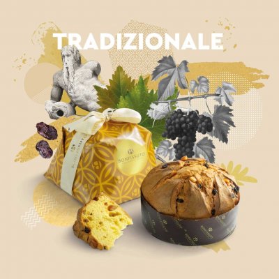 Bonfissuto Panettone Tradizionale 750g – Zboží Dáma