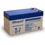 Ultracell UL1.3-12 12V - 1,3Ah VRLA-AGM – Zboží Živě