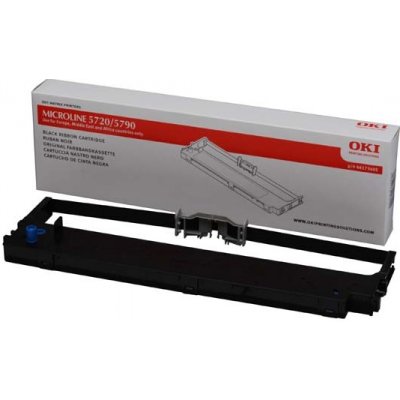 Oki 44173405, originální barvicí páska, černá – Zboží Živě