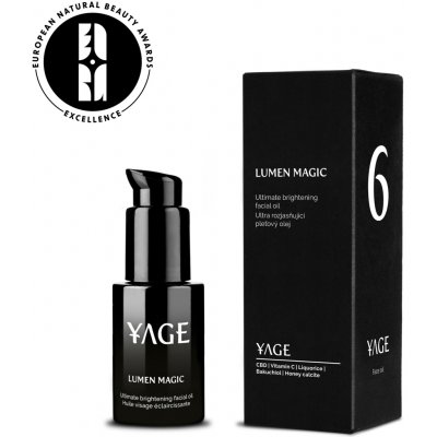 Yage Organics Lumen Magic č. 6 Ultra rozjasňující olejové sérum s CBD 15 ml – Hledejceny.cz