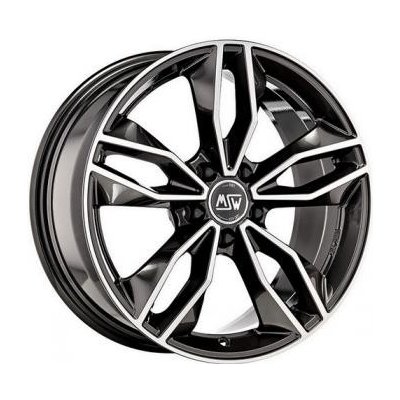 MSW 71 8,5x19 5x114,3 ET46 dark grey polished – Hledejceny.cz