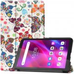 Protemio Art Zaklápěcí obal pro Lenovo Tab M7 G3 3. generace 38236 BUTTERLY – Zboží Mobilmania