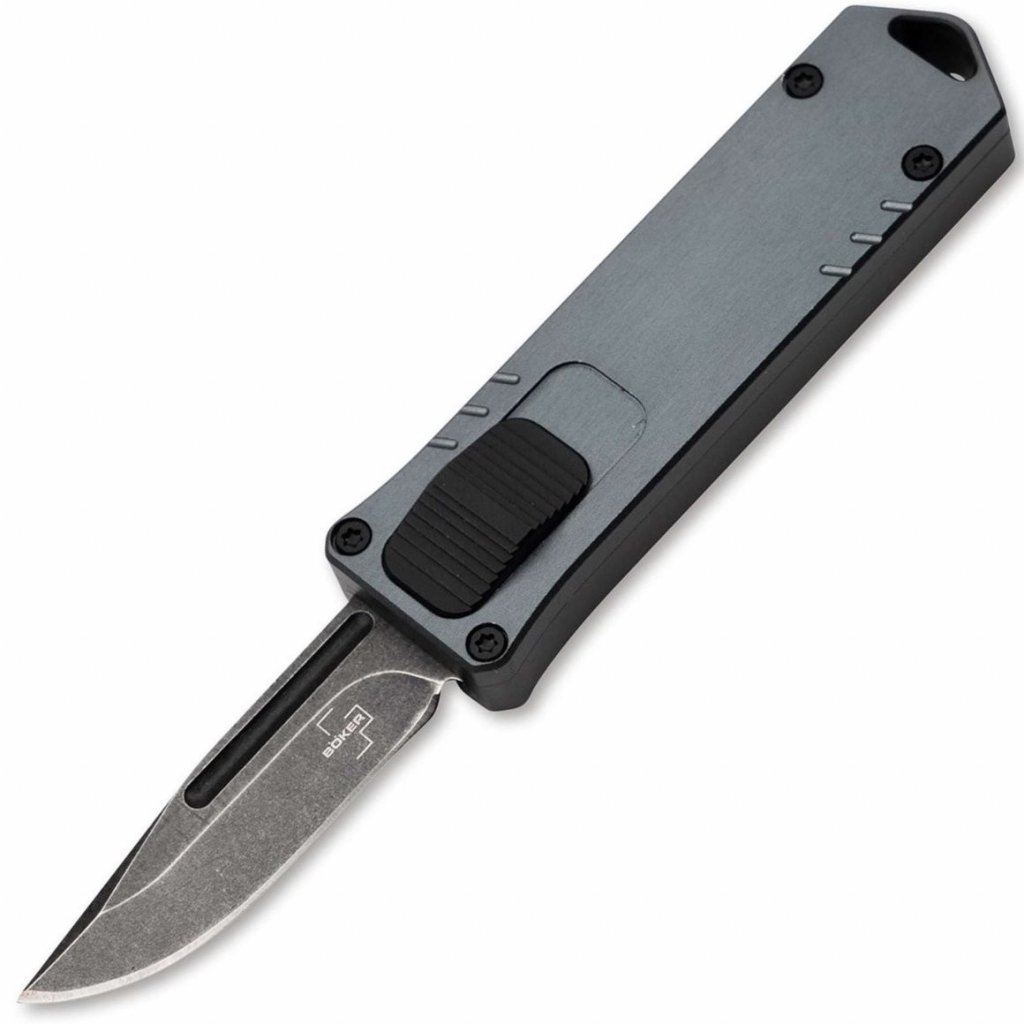 Boker Plus USB OTF Gray & Green 06EX276