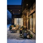 Stromček MagicHome Vianoce plast 504xLED teplá biela 1.2 m – Hledejceny.cz