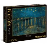 Clementoni Van Gogh Hvězdná noc nad Rhônou 39344 1000 dílků – Zbozi.Blesk.cz