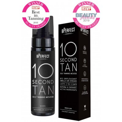 BPerfect Samoopalovací Kokosová Pěna 200 ml – Hledejceny.cz