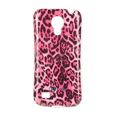 Pouzdro Celly Gelskin Animal Samsung i9195 Galaxy S4 Mini růžové