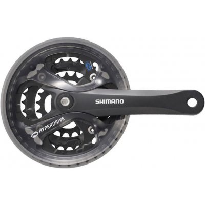 SHIMANO kliky s převodníkem - ACERA 175mm 48/38/28 - černá – Hledejceny.cz