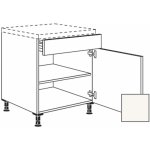 Naturel Kuchyňská skříňka spodní Erika24 zásuvková 60x87x56 cm bílá lesk 450.US60.R – Zboží Mobilmania