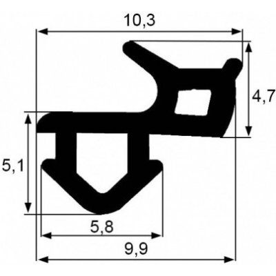 DAB Trade Těsnění KV-7 Veka (TPS) – Zbozi.Blesk.cz