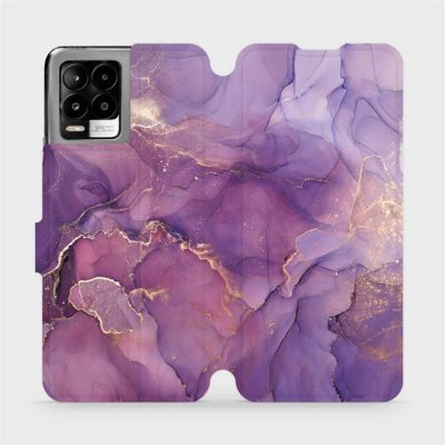 Mobiwear - Realme 8 - VP20S Fialový mramor – Zboží Živě
