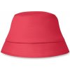 Klobouk Plážový klobouk bavlněný červený