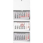 Nástěnný Baloušek Tříměsíční skládaný s mezinárodními svátky 2026 – Zboží Dáma