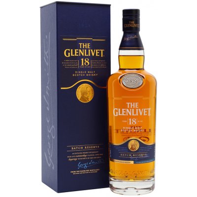 Glenlivet 18y 40% 0,7 l (karton) – Zbozi.Blesk.cz