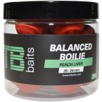 TB Baits Vyvážené Boilies Balanced + Atraktor Peach Liver 100 g 20-24 mm – Zboží Dáma