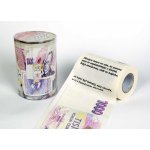 Dárkoviny Toaletní papír tisícovka s citáty 1 ks 2-vrstvý – Zboží Mobilmania