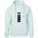 Limited edition 1980 pruh Oversized mikina dámská Moon kratší + širší Frost – Zboží Dáma