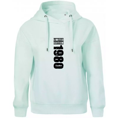 Limited edition 1980 pruh Oversized mikina dámská Moon kratší + širší Frost – Zboží Dáma