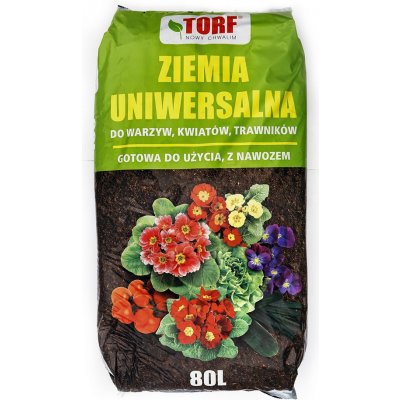 Torf Zemina univerzální pH 5,5-6,5 80 l – Zbozi.Blesk.cz