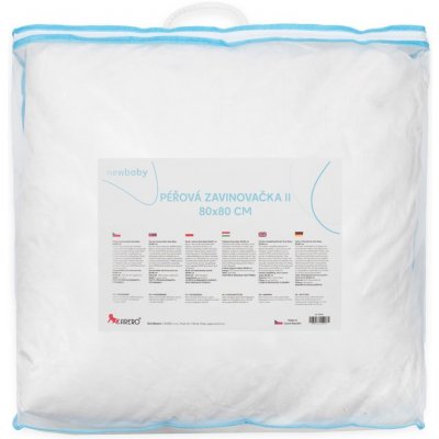 New Baby Luxusní péřová zavinovačka péřová výplň – Zboží Mobilmania