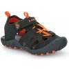 Dětské trekové boty Loap dětské sandále cermina šedá/oranžová