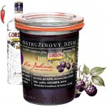 Via Delicia Ostružinový džem s chilli a ginem Gordon’s džem 175g – Zboží Dáma