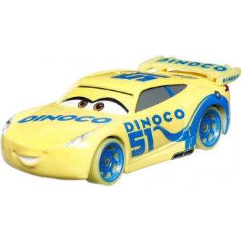 Mattel Cars autíčko svítící ve tmě Dinoco Cruz Ramirez