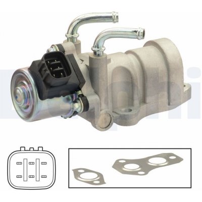 AGR-Ventil DELPHI EG10439-12B1 – Hledejceny.cz