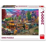 DINO Malovaný Amsterdam 2000 dílků – Zbozi.Blesk.cz