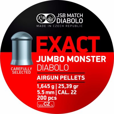 Diabolky JSB Exact Jumbo Monster 5,52 mm 200 ks – Zbozi.Blesk.cz