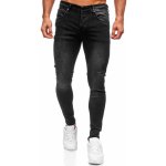 Bolf Černé pánské džíny skinny fit R924 – Sleviste.cz