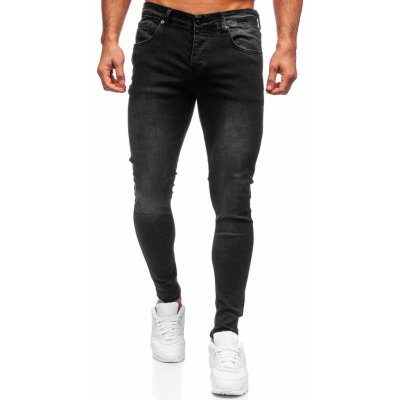 Bolf Černé pánské džíny skinny fit R924 – Sleviste.cz