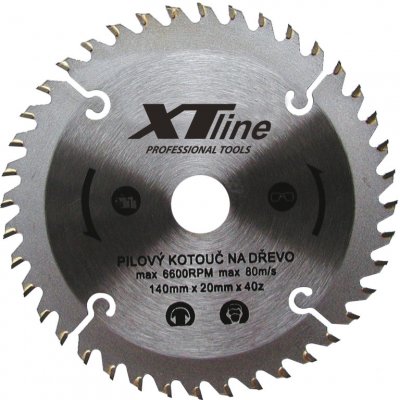 XTline Kotouč 140-600mm pilový profi trapézový 180 x 30 mm / 60 Zub / 25.4, 20, 16 mm