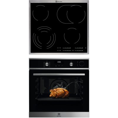 Set Electrolux EOC6H71X + EHF46547XK