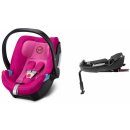 Cybex Aton 5 2019 + base 2-Fix Fancy Pink