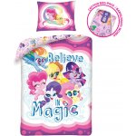 Halantex My Little Pony Believe Magic MLP-2004BL 140x200 70x90 – Sleviste.cz