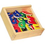 Babu magnetky písmena dřevěné 52 ks – Zboží Dáma