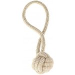 animALL Hračka Jutovo-bavlněné přetahovadlo míč 23 cm – Hledejceny.cz