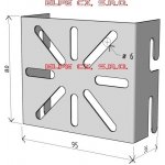 Držák rozvodných krabic Arkys Merkur 2 DZM 1 GZ ARK-214010 – Zboží Mobilmania