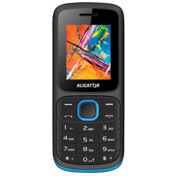 ALIGATOR D210 Dual sim černo-modrý AD210BB