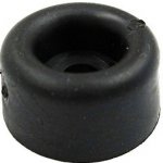 Satos Gumová zarážka pr.20mm, v.10mm černá – Zboží Dáma