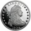 The United States Mint Stříbrný americký dolar 1804 NOVORAŽBA 1 Zo 1 Oz