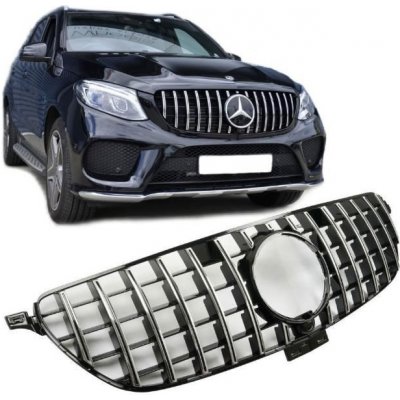 PROTEC Přední maska Mercedes C292 GLE Coupé 2015-2019 PANAMERICANA černá chromová – Sleviste.cz