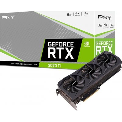 PNY GeForce RTX 3070 Ti 8GB VERTO Triple Fan 8GB GDDR6X VCG3070T8TFBPB1