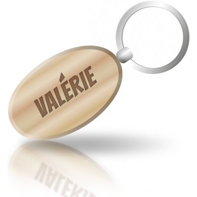 Přívěsek na klíče se jménem Valérie – Zboží Mobilmania