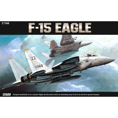 Eagle Academy Model Kit McDonnell Douglas F 15C USAF 12609 1:144 – Zbozi.Blesk.cz